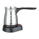 thumbnail image 1 of Cafetera turca eléctrica de acero inoxidable, tetera de 17 oz para exteriores, hogar y bar. Estilo B, 1 of 9