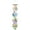 Multi, variant on Woodstock Windchimes Capiz Waterfall Rainbow, Wind Chimes For Outside, Wind Chimes For Garden, Patio, and Outdoor Décor, 40"L