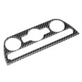 thumbnail image 4 of Trim Carbon Fiber AC Switch Panel Trim Vehicle Air Conditioner Cover Vehicle Refitting, 4 of 8