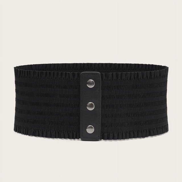 Slimmer Figure Instantly: Women's Stretchy Snap-Button Corset Belts for Waist Reduction