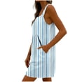 thumbnail image 4 of Jumpsuit for Women, Sleeveless Linen, Loose Casual with Pockets and Buttons, Adjustable Straps for Spring Summer, 4 of 7