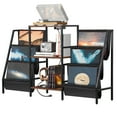thumbnail image 3 of CRXX Vinyl Record Stand Stylish Record Player Holder & LP Storage Display Living Room, 3 of 20