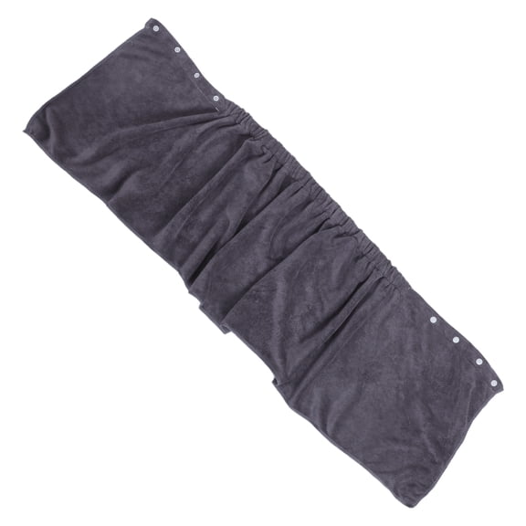 Minkissy Mens Bath Towel Pants Bath Wrap Grey Wearable Design for Home 1Set
