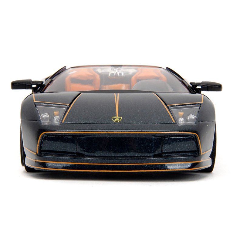 Lamborghini Murcielago Roadster Black Metallic with Orange