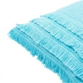 thumbnail image 3 of Surya Kandie KDE-002 18 x 18" Square Cotton Pillow Kit in Aqua Blue, 3 of 5