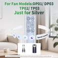 thumbnail image 2 of Replacement Remote Control for Dyson Pure Cool Link Purifying Fan DP01 DP03 TP02 TP03 967400-01, 2 of 7