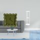 thumbnail image 2 of 1 reloj de pared decorativo moderno acrílico diseño cuadrado superficie lisa resistente ahorro de espacio adecuado para dormitorio sala de estar ofici, 2 of 8