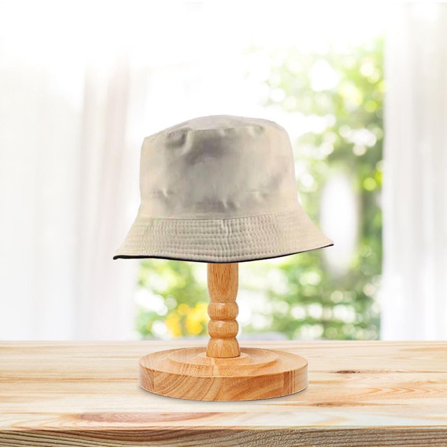 Organizador de sombreros en forma de cúpula, soporte para sombreros, organizador de pie para exhibición de joyas, organizador de pie para centro comer S madera Soledad Colgador de sombreros