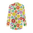thumbnail image 6 of Garronmavis Women's Lightweight Cardigan Sweater Cover Up for Beach Long Sleeve Long Cardigan Knit Jacket Hippie Flower, 6 of 6