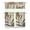 White-513, variant on Boho Kitchen Curtains for Windows – Rustic Tribal Floral Print Cafe Curtains, Vintage Bohemian Geometric Panels for Home Décor