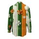 thumbnail image 2 of Camisetas de Manga Larga de Verano para Mujeres de Cuello Redondo Impreso Día de San Patricio, Desgaste Ligero de Poliéster Suave, 2 of 5