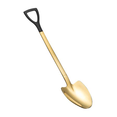 

1PC Coffee Spoon Cutlery Set Stainless Steel Retro Iron Shovel Ice Cream Spoon Scoop Creative Spoon Tea Spoon Fashion Tableware