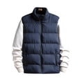 thumbnail image 3 of MAWCLOS Manteau Décontracté pour Hommes Veste Matelassée Automne Bleu Foncé TG, 3 of 3