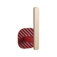 thumbnail image 3 of Ganchos para abrigos lo suficientemente fuertes y fáciles de instalar Ganchos de pared para puerta Ducha Ropa Rojo, 3 of 9