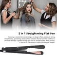 thumbnail image 4 of Plancha Alisadora Y Rizador De Cabello 2 En 1, Control De Temperatura Ajustable, Revestimiento Cerámico Libre De Estática, Cable Giratorio De 360 ​​​​grados, Peinado Fácil, 4 of 7
