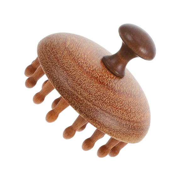 Masteelf Wood Therapy Massage Tool Wooden Massager Tool Therapy Tool Muscle Scraping Tool Gua Sha Wood Therapy Tool