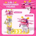 thumbnail image 2 of Avión transformador Super Wings Ellie de Transformer Toys de 5 pulgadas, 2 of 7