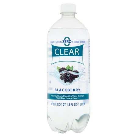 Clear American Blackberry Sparkling Water, 33.8 fl oz