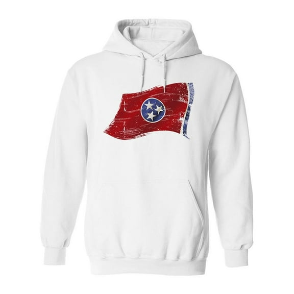 Tennessee Flag Hoodie Men -Image by Shutterstock, Male Large