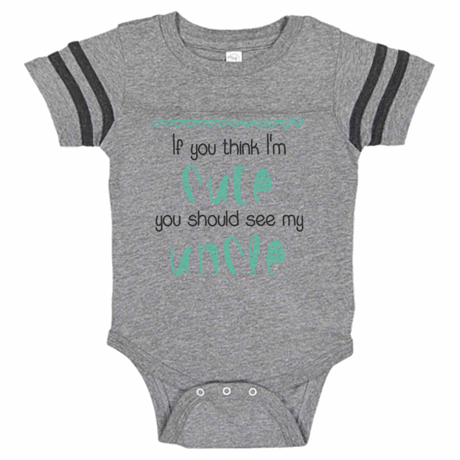 If You Think I'm Cute You Should See My Twin Boys & Girls Baby Vest Bodysuit