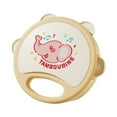 thumbnail image 1 of Pink Pink Infant Hand Drum With Gentle Sound For Early Education And Rhythm Perception, 1 of 6