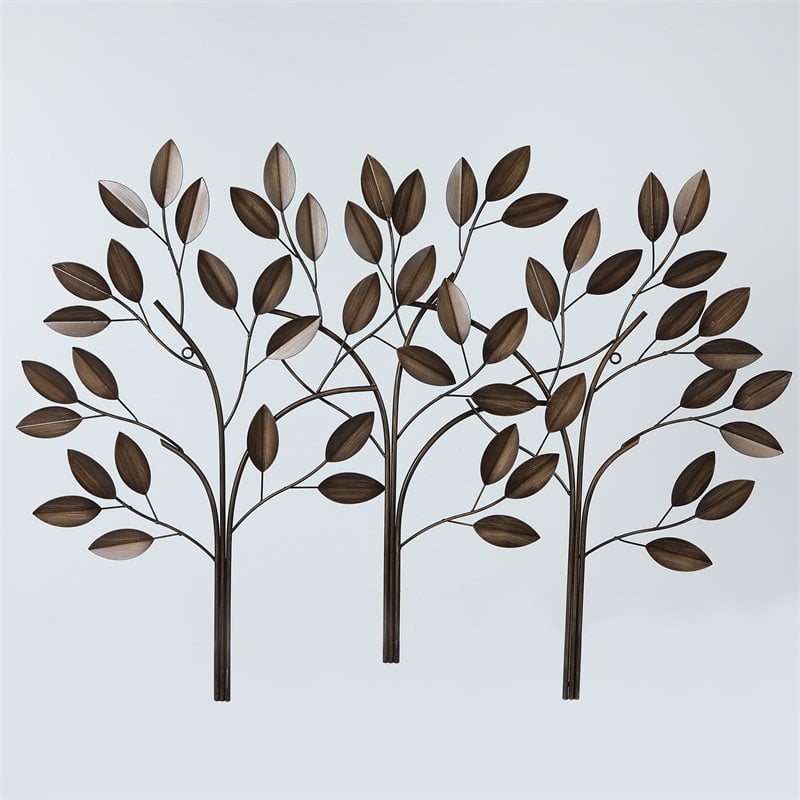 Metal Trees Wall Decor