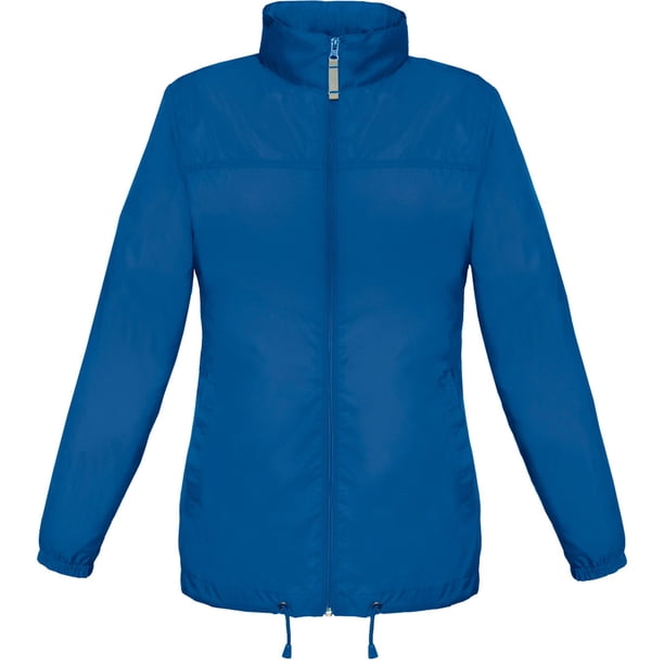 B&C - Chaqueta modelo Sirocco ligera, resistente a el viento y agua para mujer (Azul eléctrico)