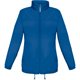 thumbnail image 1 of B&C - Chaqueta modelo Sirocco ligera, resistente a el viento y agua para mujer (Azul eléctrico), 1 of 3