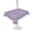 Purple, variant on Outdoor Tablecloth with Umbrella Hole for Patio/Picnic/Party/Camping, Teal Blue Waterproof Table Cloth Round Cover Washable, Farmhouse Vintage Cyan Solid Color Modern (Dia 60")