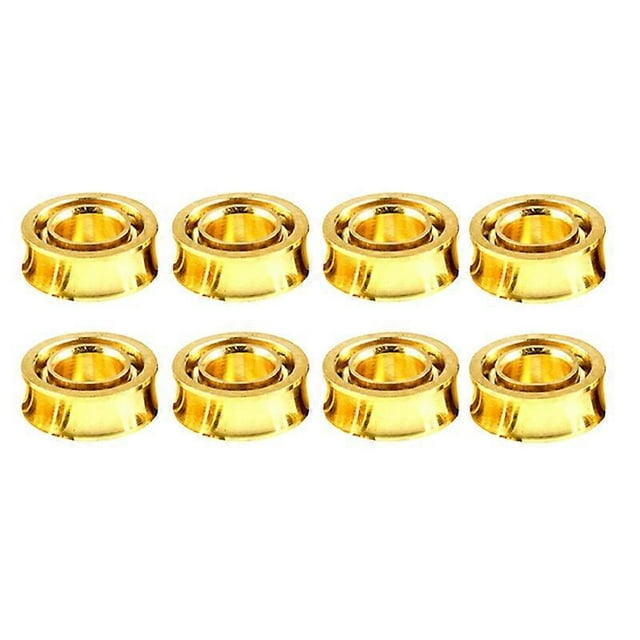 8 Pcs -Plated R188 KK Bearing Speed Responsive Bearings R188 U Groove for Yoyos Models