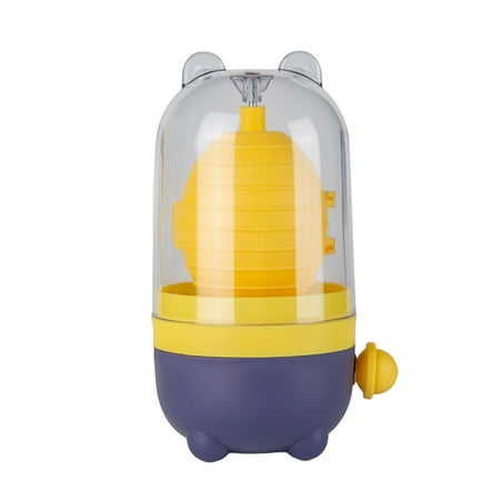 

Guardung Eggs Yolk Mixing Whisk Egg Making Hand Powered Stirring Blender Washable Removable Puller Mixer Household Shaker Accessories Yellow