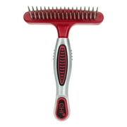 CHI for Dogs Double Sided Shedding Rake And Blade | Best Grooming Tools for Dogs With All Types of Hair | Pet Grooming Brush for Shedding, Safe Dematting C80