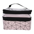 thumbnail image 2 of Coque Cosmétique, Étui Cosmétique Multifonctionnel Double Voyage Organisateur Sac de Maquillage Classe Principales Caractéristiques, 2 of 14