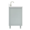 thumbnail image 7 of ARIEL Monroe 60 Inch Single Rectangle Sink Bathroom Vanity With Carrara White Quartz Countertop 1.5 Inch Edge In Grey, 7 of 7