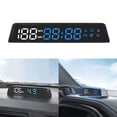 thumbnail image 4 of Car HUD Head Up Display Vehicle Speedometer Altitude Meter For OBD Cable Power, 4 of 11
