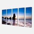 thumbnail image 2 of Sunset at Rodeo Beach Panorama - Seashore Canvas Art Print, 2 of 3