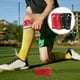 thumbnail image 2 of KAKOWELY 4 espinilleras de fútbol, equipo de protección para pantorrillas, transpirables, para adultos y niños, equipo de protección para jugadores de fútbol., 2 of 5