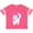 Football Pink and White, variant on I'm Purrdy Cute White Kitty Cat Boys or Girls Toddler T-Shirt