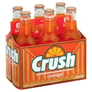 Crush Caffeine-Free Orange Soda, 12 Fl. Oz., 6 Count