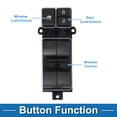 thumbnail image 3 of Interruptor de ventana eléctrica Unique Bargains No.8404002170 para el lado del conductor delantero izquierdo para Toyota Corolla Levin Negro, 3 of 7