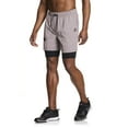 thumbnail image 4 of Reebok Men's and Big Men's Power Up 2-in-1 Woven Shorts (6" Inner, 9" Outer Inseam), Sizes XS-3XL, 4 of 5