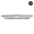 thumbnail image 1 of Streamline 36 in. Amendola Convertible Undermount Range Hood in Brushed Stainless Steel with Mesh Filters, Push Button Control, LED Light, 1 of 9