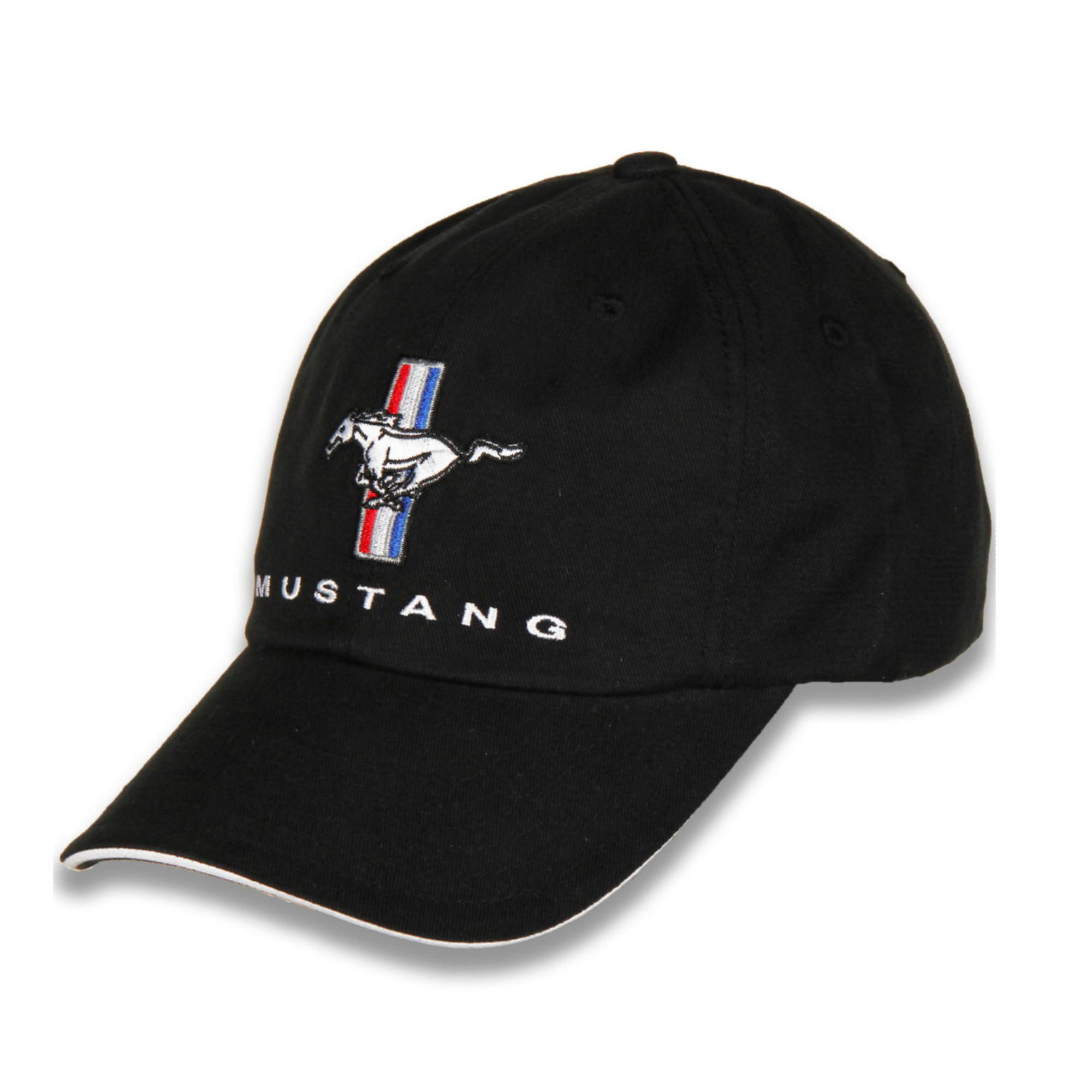 HAT - Ford Mustang Logo Embroidered Adjustable Ball Cap