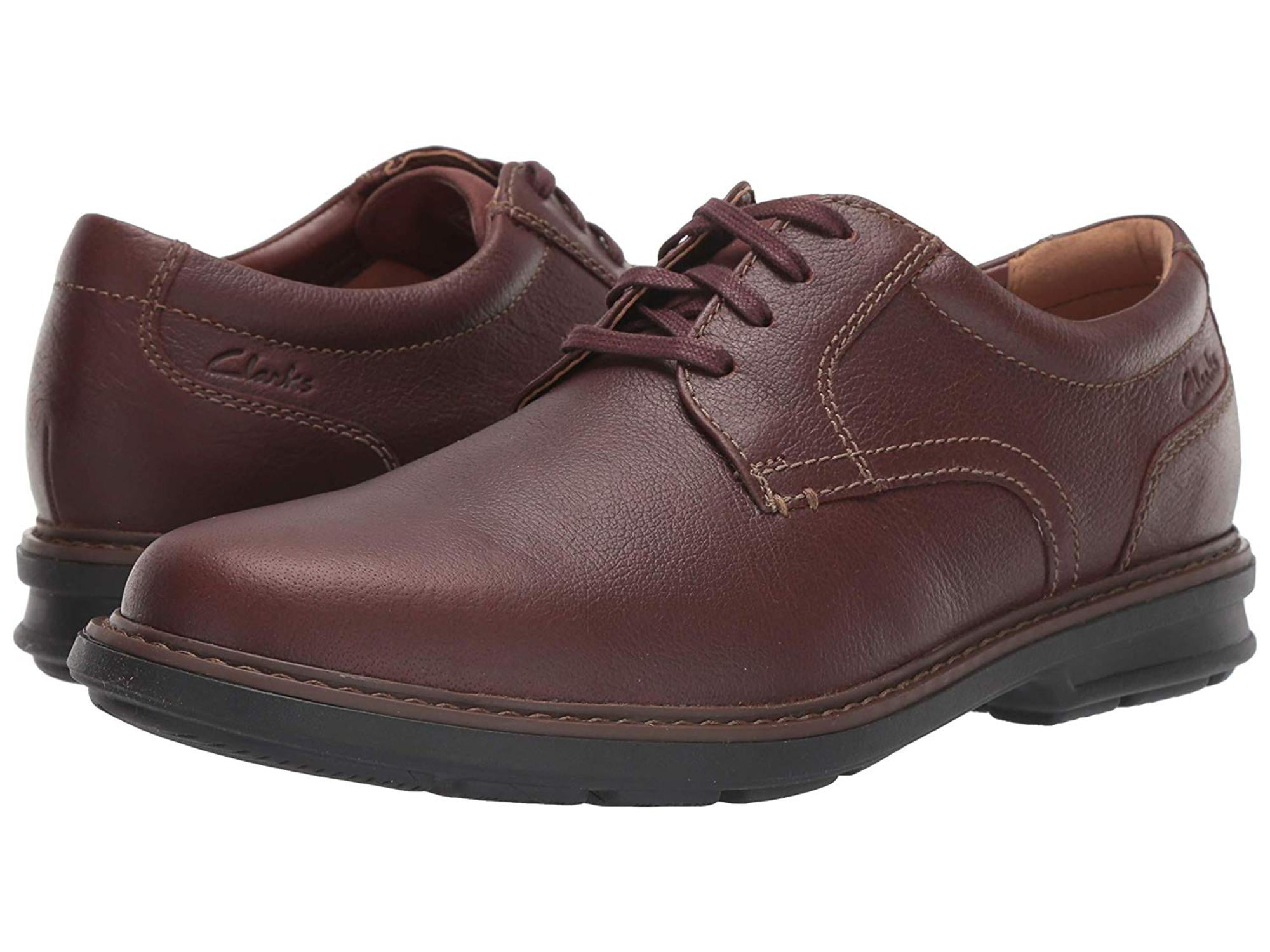 clarks mens leather golf shoes