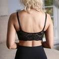 thumbnail image 3 of Joy Bra Lace Back Seamless Scoopneck Bra for Women, 28A to 36DD, Best Wireless Full Coverage Bra, 3 of 6