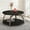 Black, variant on Dark Grey & Black Nickel Coffee Table And Console - Stylish Living Room Elegant End Versatile For Any