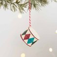 thumbnail image 1 of Ofertas Irresistibles, Colgante pequeño de hierro pintado, caja de regalo de Navidad, bastón para caminar, mini buzón, decoración navideña, adornos colgantes para árbol de Navidad Akmoler, 1 of 6