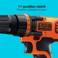 thumbnail image 3 of Black+Decker - Kit combinado de taladro/destornillador de 20 V MAX - BD2KITCDDCS, 3 of 5