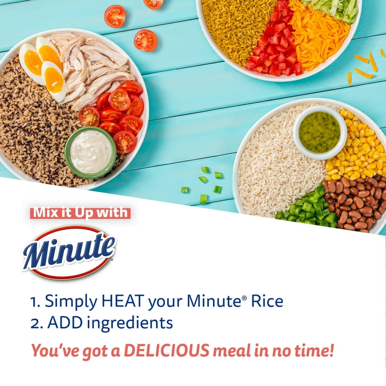 rice 2点 8 pack) Minute White Rice, Microwaveable Rice Cups, Gluten Free