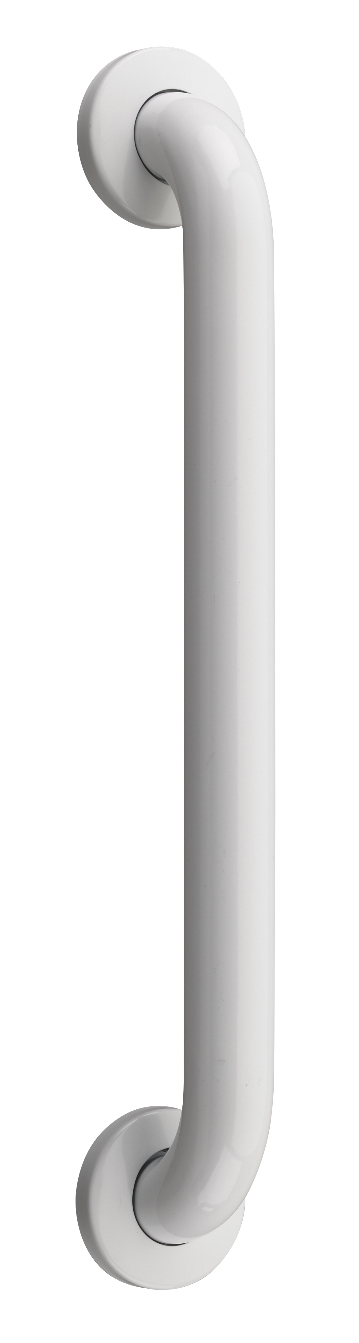 Drive Medical White Powder Coated 24" Bathroom Safety No Drill Grab Bar